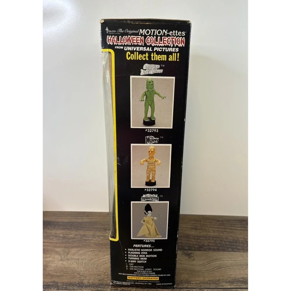 Vintage Telco Halloween Universal Studios Motion-ette Figure The Wolf Man Boxed